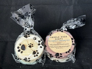 Pet friendly shampoo and conditioner bar set